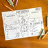All About My Hero - Fathers Day Activity Page